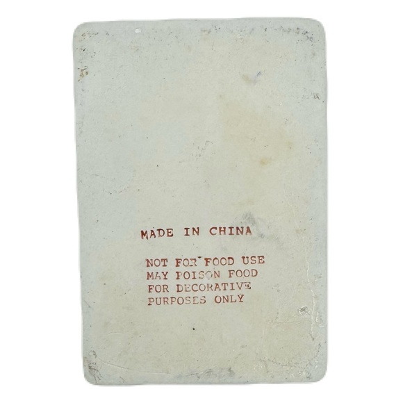 Chinese Blue and White Porcelain Trinket Keepsake Box w/ Lid - BEAUTIFUL Vintage - Picture 8 of 10